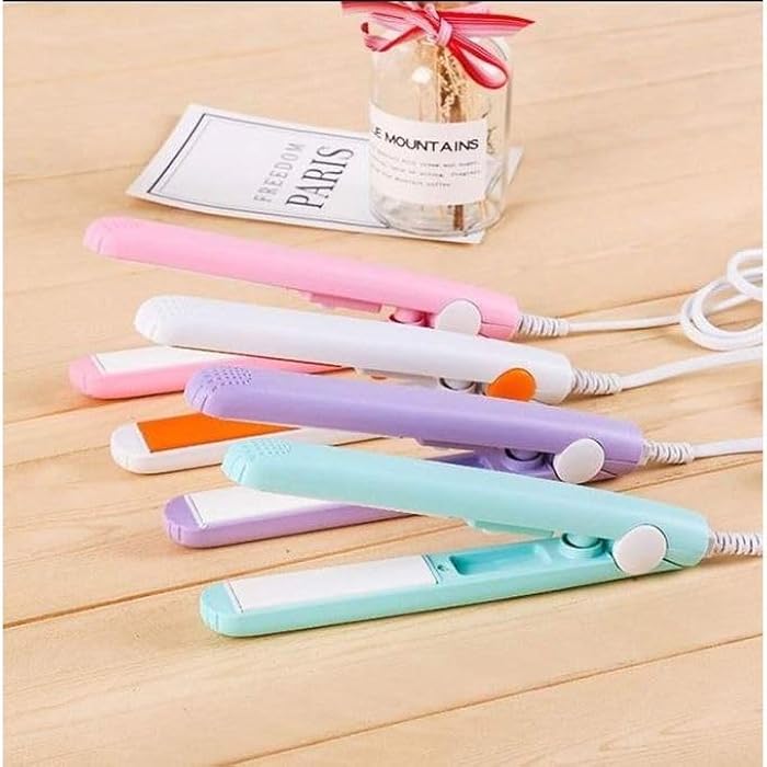Mini Hair Iron, Multi Color, For Fine and Curly Hair - Image 2